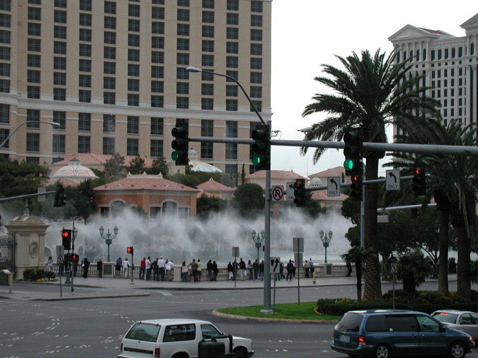 Water show at Belagio